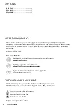 Preview for 2 page of Electrolux ECG7400 Instruction Book