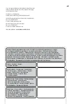 Preview for 43 page of Electrolux ECH-1000 M EEC User Manual