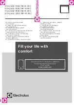 Preview for 1 page of Electrolux ECH/AG2-1000 3BI-W EEC User Manual