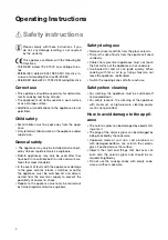 Preview for 4 page of Electrolux ECH Installation And Operating Instructions Manual