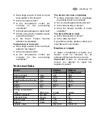 Preview for 11 page of Electrolux ECM 26325 W User Manual