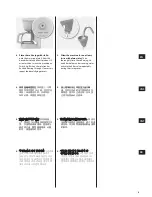 Предварительный просмотр 9 страницы Electrolux ECM1303K Instruction Book