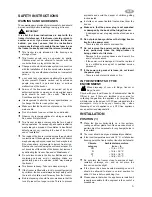 Preview for 5 page of Electrolux ECM1951 Operating And Installation Manual