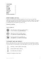 Предварительный просмотр 2 страницы Electrolux ECM3505 Instruction Book