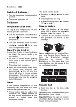 Preview for 8 page of Electrolux ECN50105W User Manual