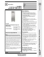 Electrolux ecostore REX72HDD Specifications предпросмотр