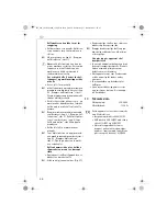 Preview for 56 page of Electrolux ECS5000 Instruction Book