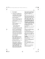 Preview for 61 page of Electrolux ECS5000 Instruction Book