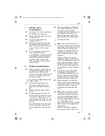 Preview for 67 page of Electrolux ECS5000 Instruction Book