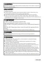 Preview for 3 page of Electrolux ECVI4262AS User Manual