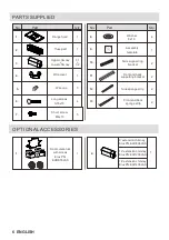 Предварительный просмотр 6 страницы Electrolux ECVI4262AS User Manual