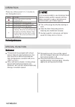 Preview for 14 page of Electrolux ECVI4262AS User Manual