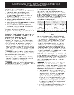 Preview for 4 page of Electrolux ECWD3011AS Installation Instructions Manual