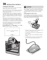 Preview for 36 page of Electrolux ECWD3012AS Use & Care Manual