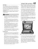 Preview for 43 page of Electrolux ECWD3012AS Use & Care Manual