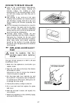 Предварительный просмотр 27 страницы Electrolux EDB705 Manual