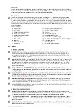 Preview for 6 page of Electrolux EDBS3350 Instruction Book