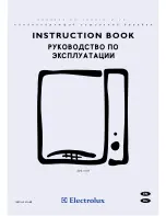 Electrolux EDC 3150 Instruction Book предпросмотр