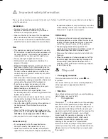 Preview for 3 page of Electrolux EDC 5330 Instruction Booklet