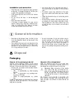 Preview for 5 page of Electrolux EDC 5365 Operating Instructions Manual