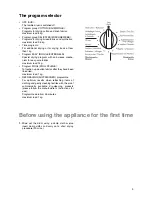 Preview for 9 page of Electrolux EDC 5365 Operating Instructions Manual