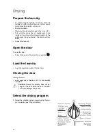 Предварительный просмотр 12 страницы Electrolux EDC 5370 Operating Instructions Manual