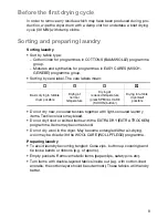 Preview for 9 page of Electrolux EDC 5372 User Information