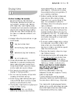 Preview for 13 page of Electrolux EDC 67130W User Manual