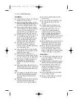 Preview for 6 page of Electrolux EDC 67150 W User Manual