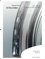 Предварительный просмотр 1 страницы Electrolux EDC 77550W User Manual