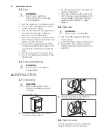 Предварительный просмотр 6 страницы Electrolux EDC1072LDW User Manual