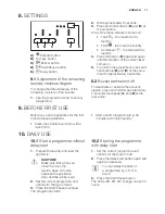 Предварительный просмотр 11 страницы Electrolux EDC1072LDW User Manual