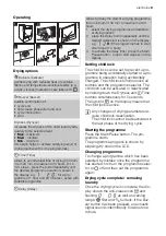 Preview for 9 page of Electrolux EDC78550W User Manual