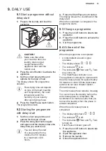 Preview for 13 page of Electrolux EDC804P5WB User Manual