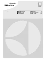 Preview for 1 page of Electrolux EDE 37100W User Manual