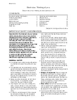 Preview for 2 page of Electrolux EDE 37100W User Manual