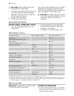 Preview for 10 page of Electrolux EDE 37100W User Manual