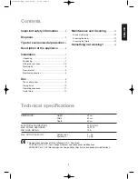 Предварительный просмотр 3 страницы Electrolux EDE 45100 W Instruction Booklet