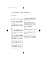 Preview for 4 page of Electrolux EDE 5355 Instruction Booklet