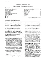 Preview for 2 page of Electrolux EDE 77550W User Manual