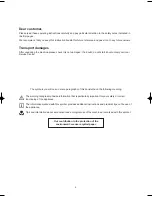 Preview for 2 page of Electrolux EDE5100 Instruction Booklet