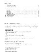 Preview for 2 page of Electrolux EDH3386GDW User Manual