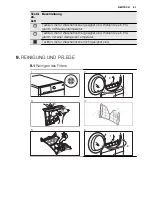 Предварительный просмотр 61 страницы Electrolux EDH3497RDW User Manual