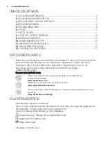 Preview for 2 page of Electrolux EDH3886GDE User Manual