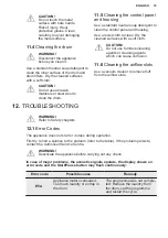 Preview for 19 page of Electrolux EDH804H5WB User Manual