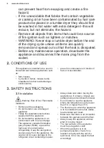 Preview for 6 page of Electrolux EDH804U5WB User Manual