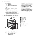 Preview for 8 page of Electrolux EDH804U5WB User Manual