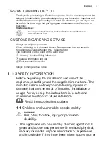 Preview for 3 page of Electrolux EDH903BEWA User Manual