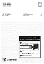 Preview for 1 page of Electrolux EDS805JQWA User Manual