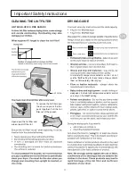 Предварительный просмотр 3 страницы Electrolux EDV500 User Manual